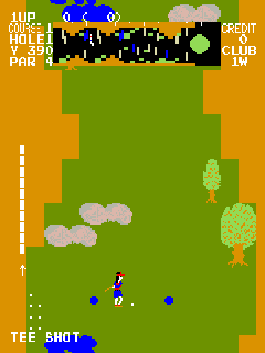 Tournament Pro Golf (Cassette) Screenshot 1